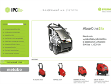 Tablet Screenshot of ipc-cistiacatechnika.sk